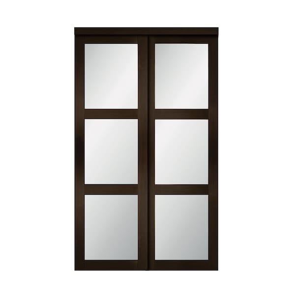 Renin Renin 48 in. x 80 1/2 in. Euro 3-Lite Bypass Door EU2290ESFGE048080 - main